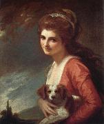 George Romney Lady hamilton as nature France oil painting artist